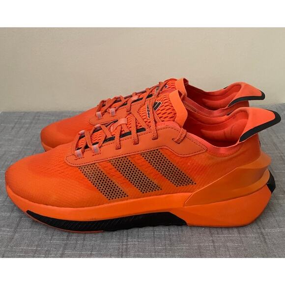 Adidas Avryn Mens Size 9.5 Orange Black Running Sneakers main image 6